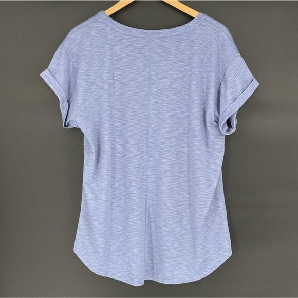 NWT L.L.Bean Women's Streamside T-Shirt XL Blue Moisture Wicking Outdoor Fishing - Picture 2 of 8